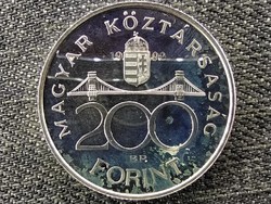 Harmadik Magyar Köztársaság (1989-napjainkig) ezüst 200 Forint 1992 BP PP (id46863)
