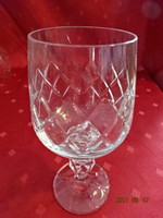 Glass glass with base - white wine -, height 15.5 cm. He has!