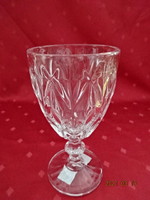 Crystal glass cocktail with base, diameter 8.5 cm. He has!
