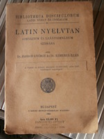 Latin nyelvtan 1945
