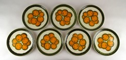 1D362 Schramberg ceramic dessert set 7 pieces