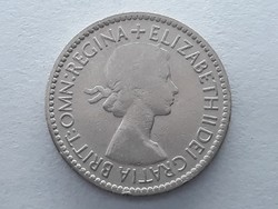 Egyesült Királyság Anglia 6 Pence, Penny 1953 - Angol Brit 6 pence, penny 1953 külföldi pénz, érme