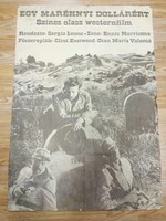 Egy maréknyi dollárért eredeti filmplakát, moziplakát