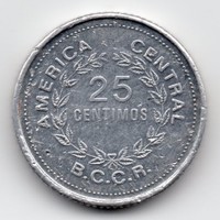 Costa Rica 25 centimos, 1983