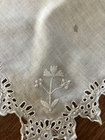 Small monogrammed tablecloth made in 1925 2250 ft