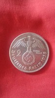 Német birodalmi ezüst 2 márka 1938