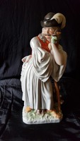 Porcelánfigura, "A búsuló juhász"  (Herendi)