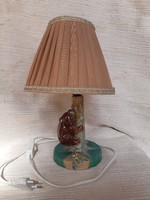 Figural ceramic lamp, works