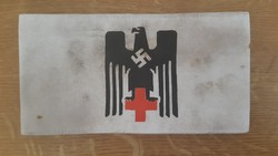 Német, náci DRK ( német vöröskereszt) karszalag,