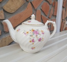 Beautiful granite floral teapot jug nostalgic collector beauty