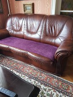 Leather sofa part-3 sofa / price drop until Sunday