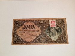 Régi Ezer Pengő  bankjegy 1945
