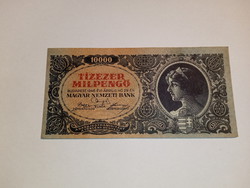 Régi Tizezer Milpengő bankjegy 1946