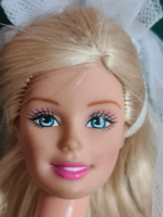 Eredeti Mattel Barbie baba 1999-es menyasszony ruhás 