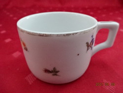 Zsolnay porcelain, antique coffee cup, diameter 6 cm. He has!