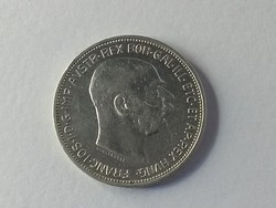 Ferenc József ezüst 2 Corona osztrák 1913