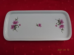 Lowland porcelain cake plate with cyclamen flowers. He has!