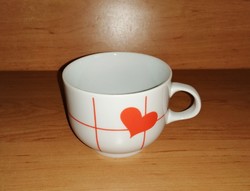 Alföldi porcelán szívecskés csésze (0-4)
