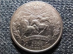 USA 50 State Quarters Nevada 1/4 Dollár 2006 D (id40902)