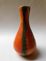 Retro kerámia iparművész váza 21.5 cm