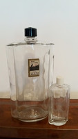 Régi parfümös üveg vintage Chat Noir 1957 Fekete Macska kölnis palack 2 db