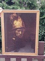 Rembrandt kép -  múzeumi  repro  -  holland aranykor
