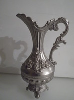 Pitcher - Italian - olive oil holder - pewter - 10.5 x 6 cm - flawless