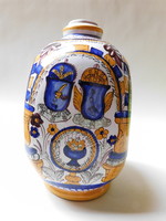 Old Haban ceramic bottle 22 cm - museum copy