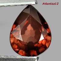 Wonderful! Genuine 100% natural imperial brownish mauve zircon gemstone 1.07ct (vvs) !! É: 37,500 HUF