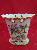 Herendi porcelán váza, magassága 12 cm. Vanneki!