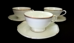 3 pcs antique german schönwald porcelain tea set