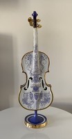 Szász Endre hollóházi porcelán hegedű