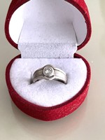 Grófi Gyönyörű antik Köves ezüst gyűrű 06