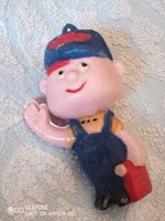 Hollóházi die-cast ÁFOR advertising figure from the 1960s-70s