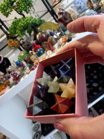 Merkaba mineral pendants