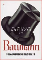 Vintage férfi divat reklám plakát reprint nyomat fekete cilinder kalap alkalmi elegáns úri viselet