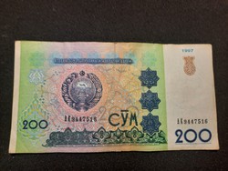 Üzbegisztán 200 Szum 1997