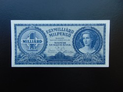 1 milliárd milpengő 1946 Hajtatlan bankjegy !