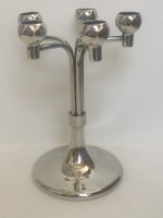 Retro midcentury 5-candlestick candle holder