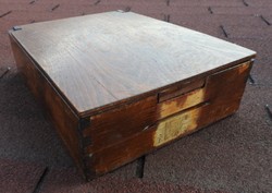 Art deco wooden box