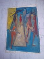 Gyula Bakányi painting 100 x 70 cm
