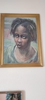 M. Náray Zsuzsanna olaj festmény