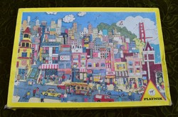 Piatnik puzzle San Francisco Hyde & Powell 67,5 x 44,1 cm kirakós játék