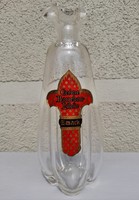 Antik ZWACK Créme Bourbon Likőr üveg palack