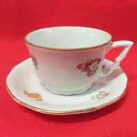 Zsolnay Pajzspecsétes,Kézi Festésű Kávés,Mokkás Csésze Szett.