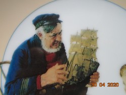 Bradex bowl with a print of Norman Rockwell's (1894-1978) painting 