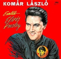 Komár László ‎– Emlék - Elvis Presley bakelit lemez