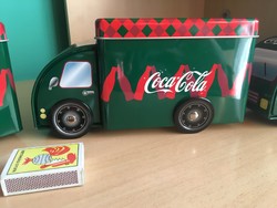 Coca-Cola Nagyméretű Kamion - Doboz - Játék - Persely - Tartó - Tároló - Coca Cola