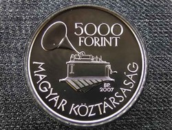 Kodály Zoltán .925 ezüst 5000 Forint 2007 BP BU (id21664)