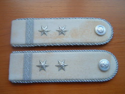 Mh white staff sergeant shoulder-plate rank # + zs